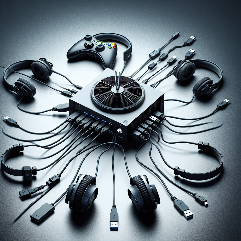 Can a USB Hub Connect Multiple Headsets to an Xbox Console?